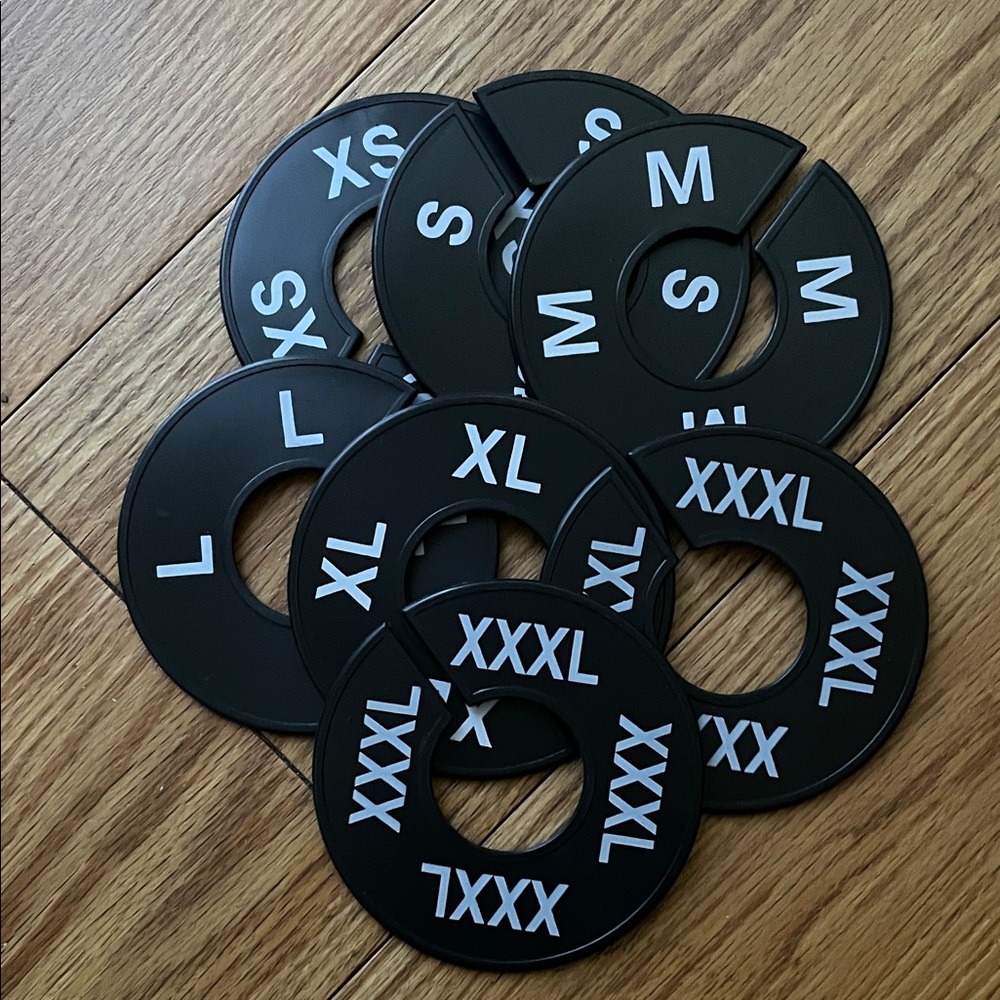 GARAGE SALE Clothing Size Dividers!